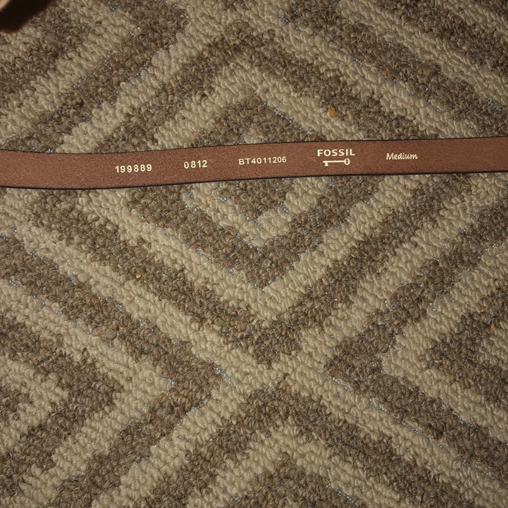 Fossil leather belt - Picture 4 of 7